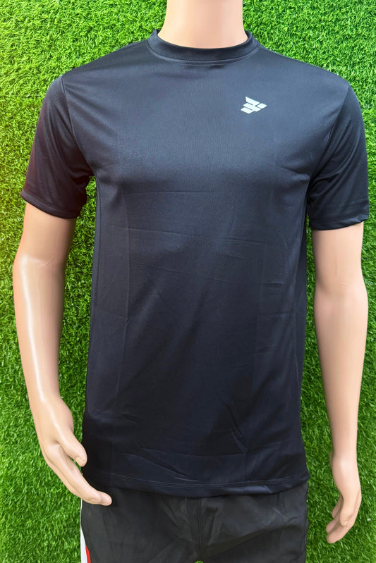 BLACK - ATHLETIC T-SHIRT